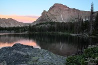 Ostler Lakeside Sunset Colors - High Uinta Mountains - Utah Ostler Lakeside Sunset Colors - High Uinta Mountains - Utah - bp0113