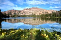 Ruth Lake and Hayden Peak - Uinta Mountains, Utah Ruth Lake and Hayden Peak - Uinta Mountains, Utah