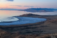 Sunset on top of Antelope Island North View - Great Salt Lake, Utah Sunset on top of Antelope Island North View - Great Salt Lake, Utah